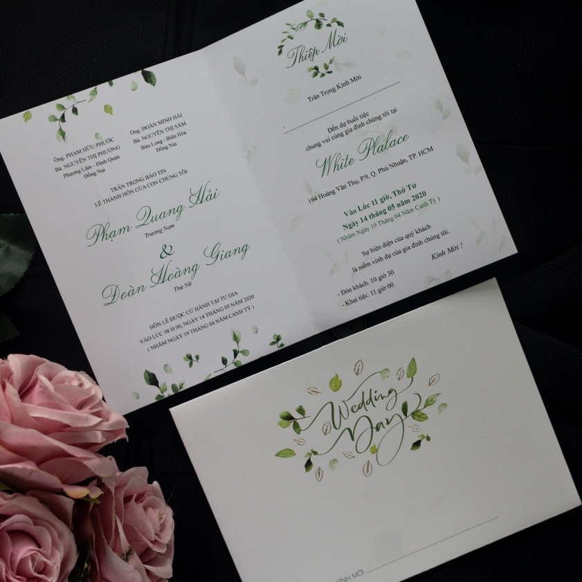 Mẫu thiệp cưới cho mọi nhà mừng đám cưới đẹp độc đáo  Cộng đồng chia sẻ  File Digital